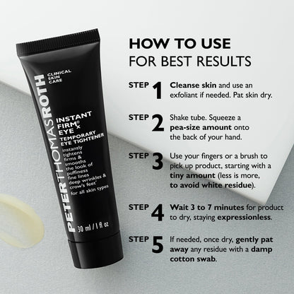 Instant FIRMx Eye Temporary Eye Tightener | 30 ml / 1.0 fl oz